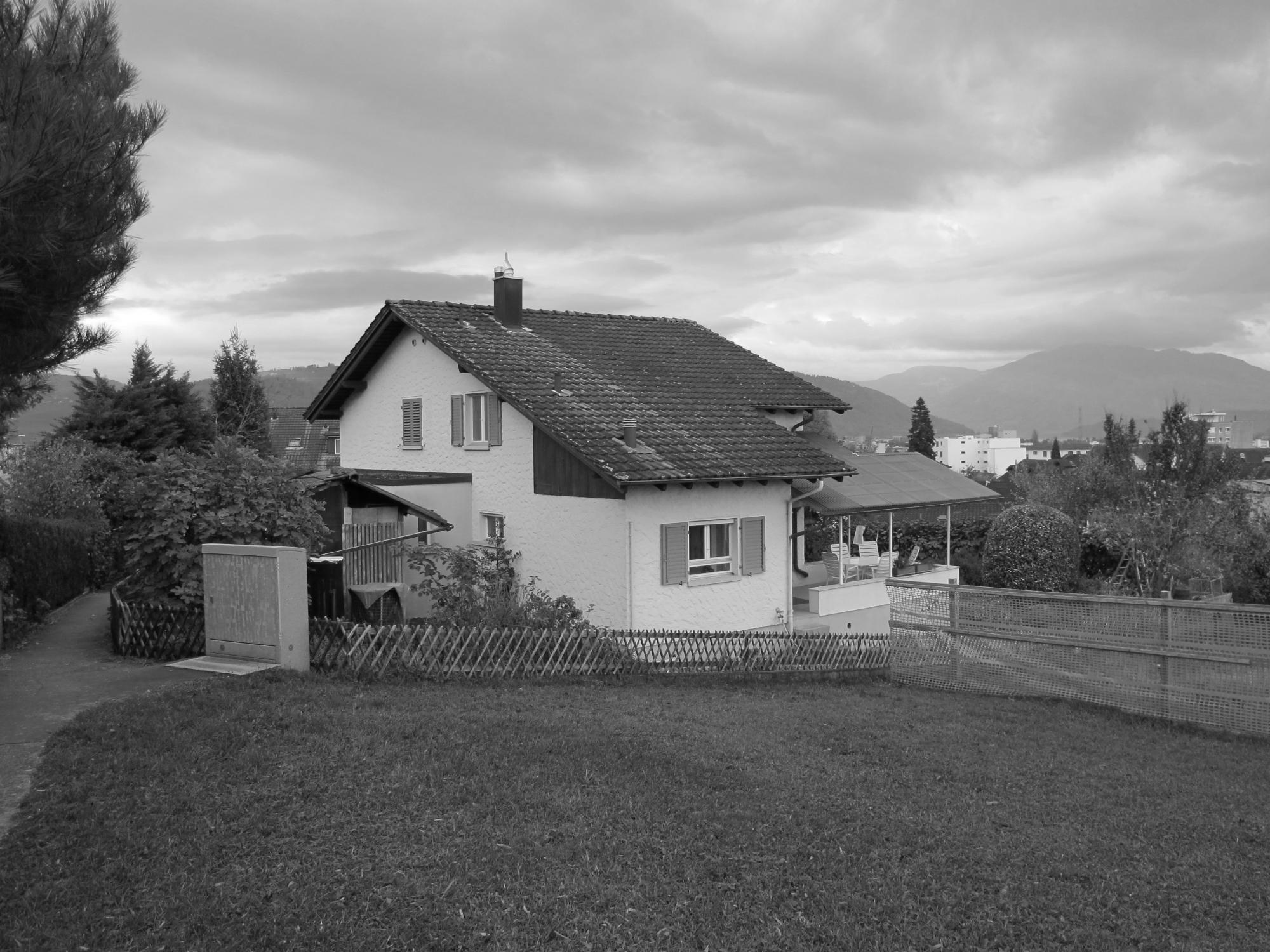 Fassade Nord Ost West vor Umbau