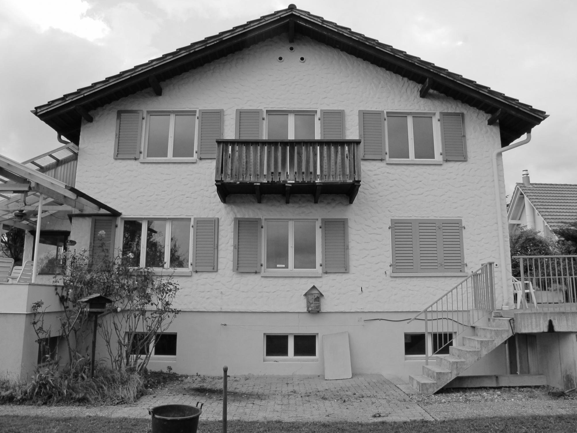 Fassade Süd West vor Umbau